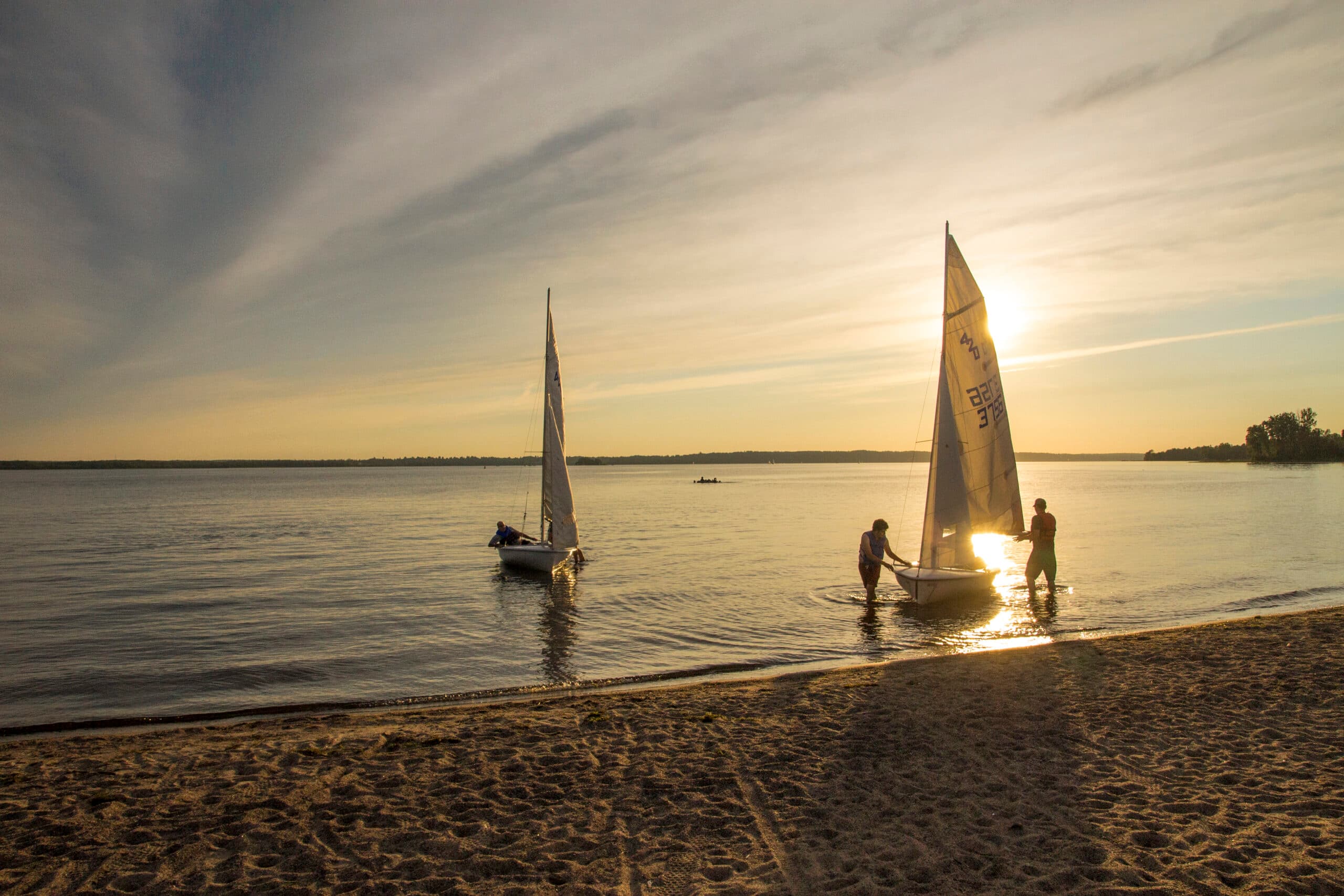 Plage du parc des Cèdres
